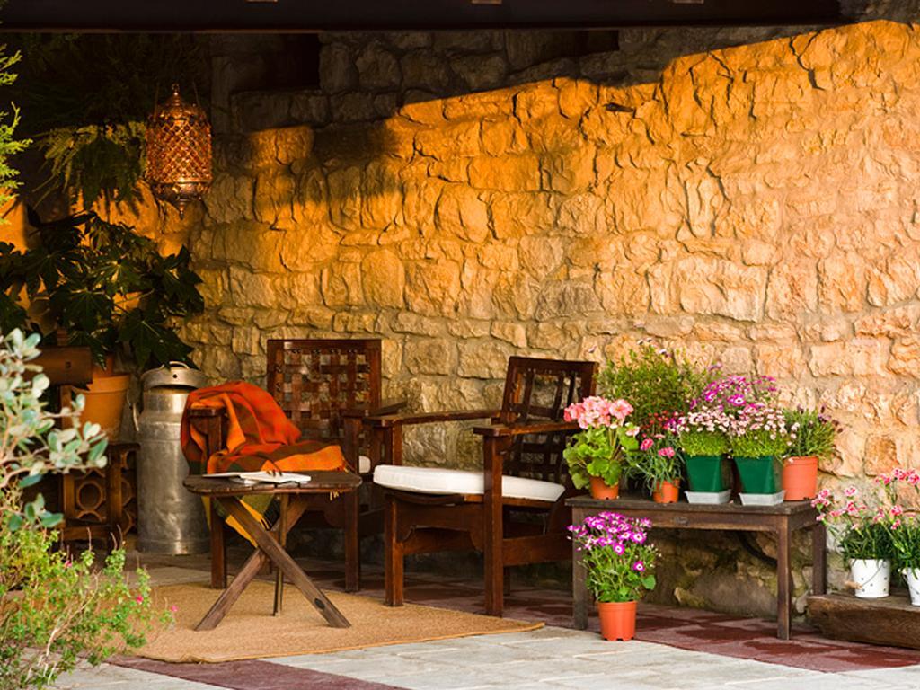 Posada Santa Ana Suances Buitenkant foto