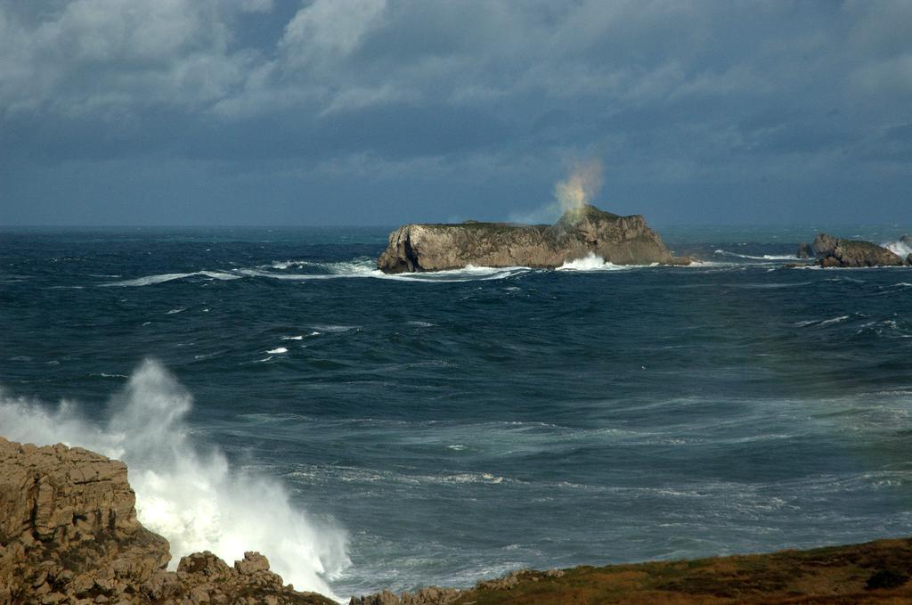 Posada Santa Ana Suances Buitenkant foto